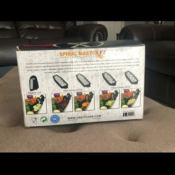 NIB Spiral Master EZ Vegetable Cutter - Picture 6 of 8